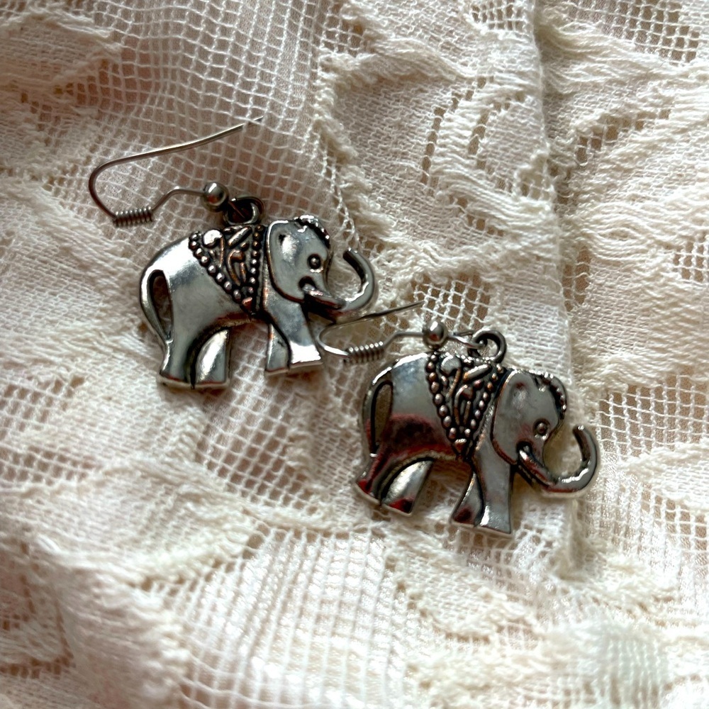 Elephant earrings